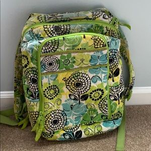 Vera Bradley Backpack with laptop sleeve